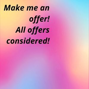 All offers considered